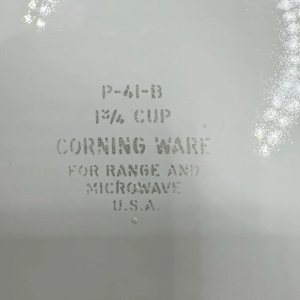 VTG 1975 Corning Ware Country Festival Casserole Dish 1 3/4 Cup P-41-B USA